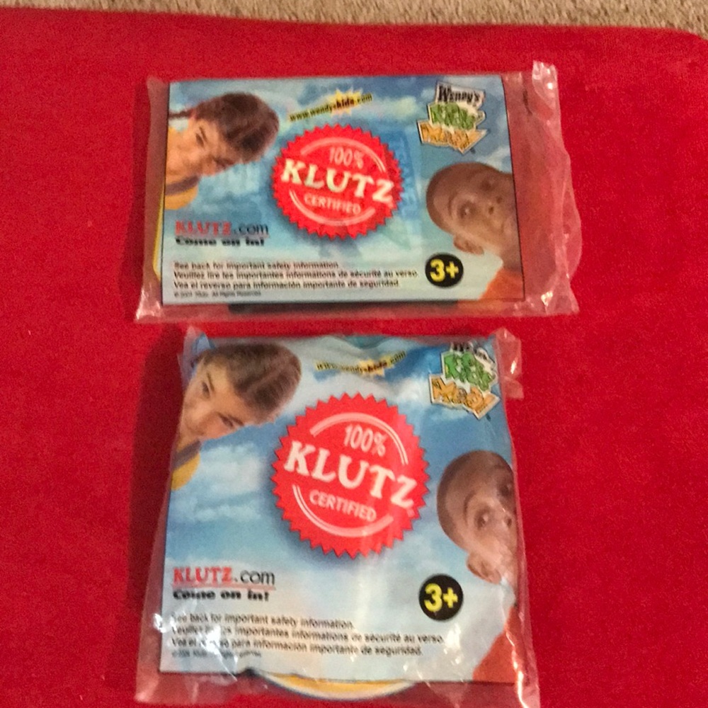 2004 Wendy’s Klutz Toy Lot!